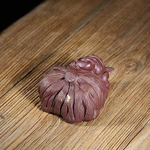 Висококвалитетен рачно изработен чај домашно милениче, богатство и богатство креативен виолетова песок лотос под-декорација на чај