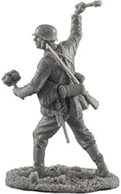 Goodmoel 1/35 WWII Германски војник Борба против смола фигура / неискористена и необоена војска минијатурна комплет / HC-072