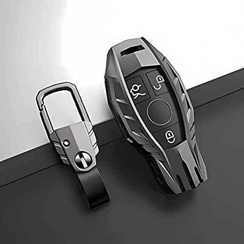 Покрив за клучеви за легури на цинк, клуч за клуч, клучен случај компатибилен за Mercedes-Benz C E G S M Gls CLK CLK G CLASS