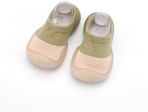 HLENLO бебе момчиња девојчиња чевли Бебе чевли за одење Прво чевли за одење патики за дишење на патики за новороденчиња од чорапи за чорапи
