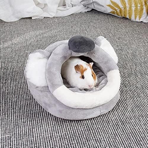 DHDM симпатична хрчачка куќа кафез верверица Мал кревет прекрасна чинчила гнезд заморчиња за креветчиња за миленичиња производи за производи за