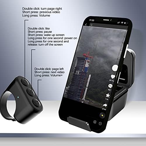 Uvqk5j Bluetooth мобилен телефон далечински управувач со селфи машина мрзлива далечинска контрола