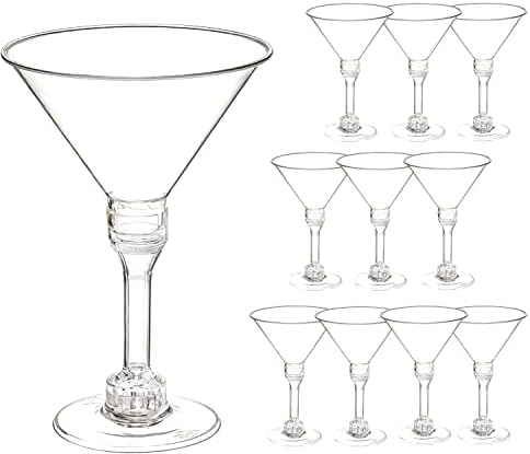 Моликуларни 60 Пакети Пластични Мартини Очила, 5 Мл Пластични коктел очила, Десерт Чаша-За Забава, Свадба, Роденден