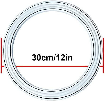 Lixfdj Трајно тешки мрзливи лежишта на Сузан, тркалезен прстен за трпезариска маса, мазна вртлива плоча, 30 см/12in, 40см/16in, 50