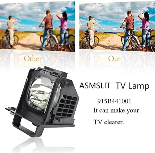 AsmsLit за 915B401001 за ламбата за замена на Mitsubishi за WD-60638, WD-60638CA, WD-60738, WD-60C10