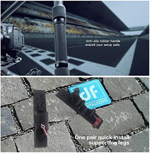 Xixian Metal Ring Grip Gimbal Стабилизатор Рачен држач за прстен за поддршка од 20 килограми капацитет на оптоварување со преклопна