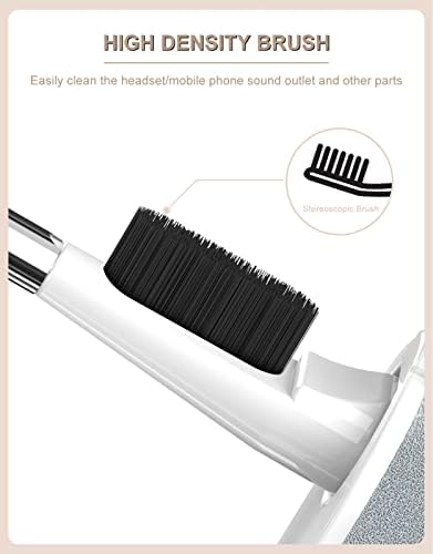 Комплет за чистење За Airpods, 5 Во 1 Мала Алатка За Чистење За Bluetooth Слушалки Мултифункционален Комплет За Чистење Со Пенкало
