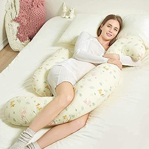 Лиангјуанг бременост тело перница за тело перница за бременост за породилно, перница за бременост во форма - мултифункционална перница