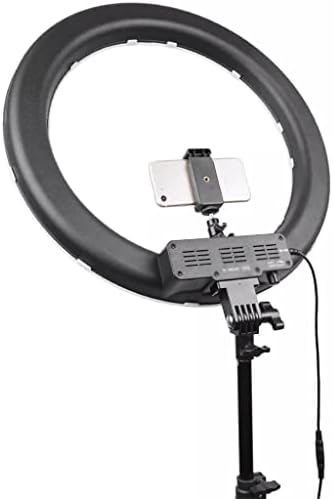 SLSFJLKJ 18 инчен LED Ring Fight Camera Photo Studio Video Lamp со стока шминка преносно фотографско осветлување