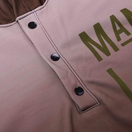 Женска модна маичка печати со долги ракави качулка копче за пулвер, дуксери за колкови за колкови за жени