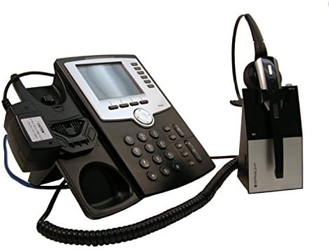 Далечински слушалки за слушалки Spracht RHL-2010 за слушалки за Zum Dect, црна