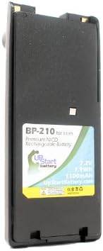 Замена За Иком Иц - А6Е Батерија Со Клип-Компатибилен Со Иком Бп-210 Двонасочна Радио Батерија