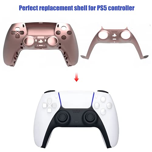 Заменска обвивка за контролор PS5, Arvin Custom DIY DIY FACE PLATE CONTROLLER CONCHENT CONCH CONSE CONESS CASE SET, анти-крик Исполна заштитна обвивка за заштитна обвивка за PlayStation 5 DualSense