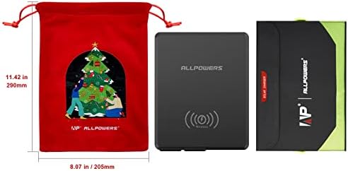 AllPowers S200 Protable Power Bank Exclusive Bagn Christmas Storage Tag Заштита на куќиште за прашина за S200 Power Station Package Подарок