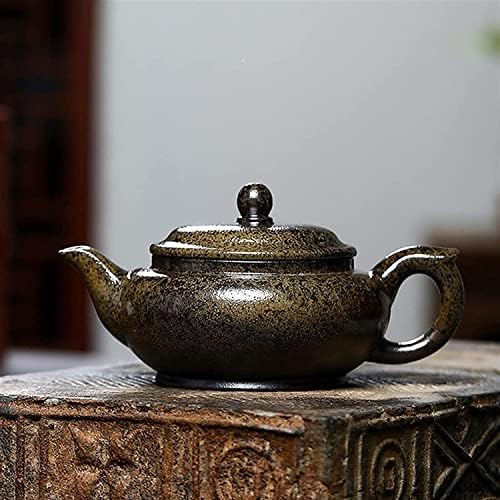Канцелариски чајник чајник 230 мл сурова руда црна кал традиционална чај сад виолетова глинена чај чај сет чајници