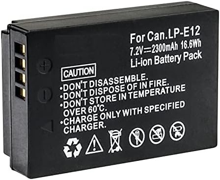Lc-E12 LC-E12e Полнач ЗА Lp-E12 Li-јонска Батерија ЗА EOS-M, EOS-M2, Eos-M10 Rebel SL1, Eos 100d Mirrorless Digital.
