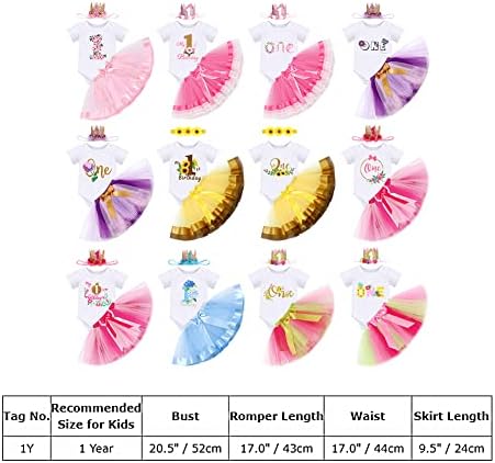 Првата роденденска облека на бебето Одасдо, цвет, печатено памук, памук, памук, кратки ракави, ромпер Туту, здолниште на круната,