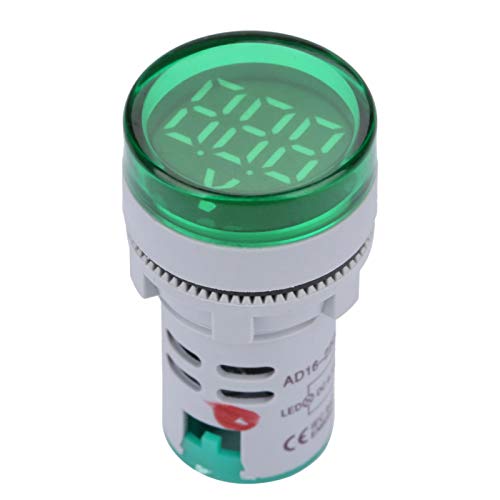 JENOKO ST16VD Цврст LED индикатор за светлосен напон на AC напон на напон 6-100V сигнал Дигитален дисплеј на напон на напон на напон на напон на напон на ламба