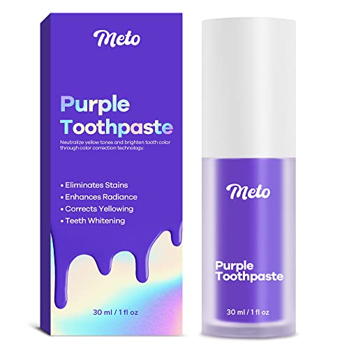 Паста за заби во Мето Виолетова за белење на забите, гел за белење на забите, пурпурна паста за заби, белење на виолетова заби,