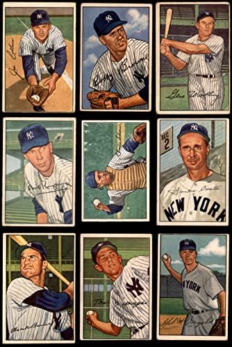 1952 тим на Bowman New York Yankees го постави Newујорк Јанкис ВГ Јанкис