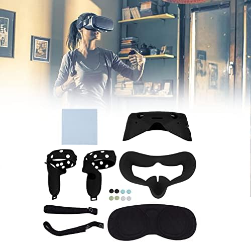 VR Очила Силиконски Додатоци Во Собата, VR Силиконски Маска За Лице, VR Очила Маска Додатоци, Заштитна Леќа Покритие,