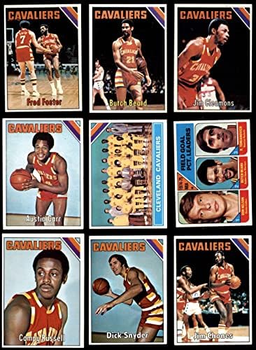 1975-76 Тимот на Топс Кливленд Кавалирс го постави Кливленд Кавалирс екс+ Кавалирс
