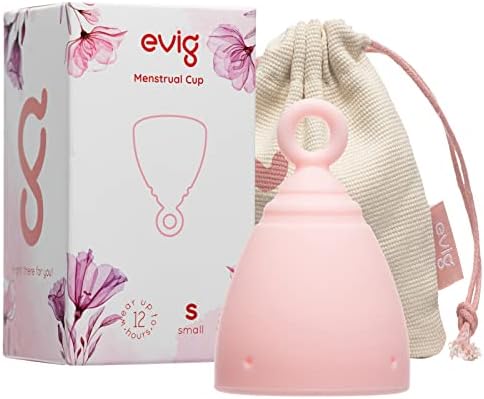 ЕВИГ Менструални Чаши-Компактен - Мал-Флекс-Еднократно Менструални Чаши-Период Чаша-Алтернатива за Тампон - Рампа - Менструални
