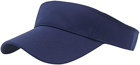 Мода црна капа, прилагодлива капа за жени за заштита на жени, спортски капачиња Сонце-галф, визир бејзбол капи, тениски капа