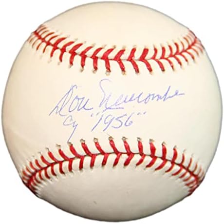 Дон Њукомб Потпиша ОМЛ Бејзбол Автограм w/CY Dodgers MLB MR548747-Автограм Бејзбол