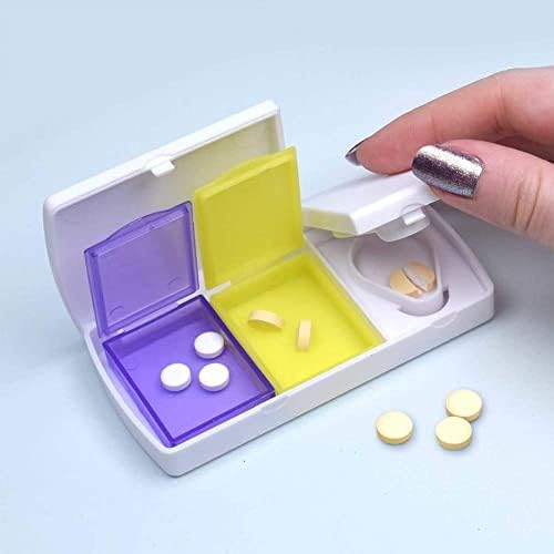 Кутија за пилули „бор конуси“ со сплитер на таблети