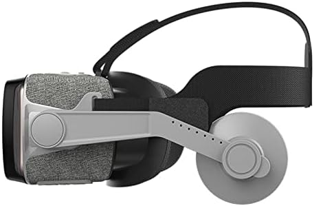 Nuopaiplus VR Слушалки, 3d VR Очила Слушалки со Слушалки за 4,7-6,0 Инчи Паметни Телефони Виртуелна Реалност Шлем Широк Агол Објектив Со Контролер