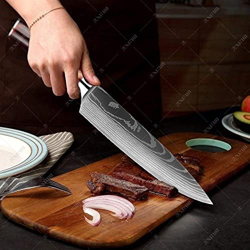 Гумија Насловна &засилувач; Кујна/Кујна &Засилувач; Јадење/Кујна Антенси 8 Инчен Готвач Нож Кујна Нож Нож Од Нерѓосувачки Челик Месо