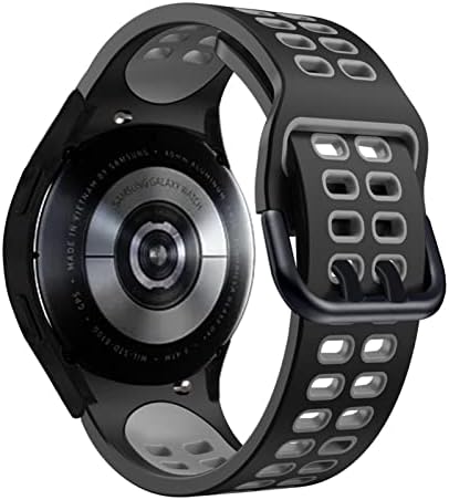 Ghfhsg 20mm Официјален Закривен Крај Силиконски Бенд За Galaxy Watch 4 Класичен 46 42mm Ремен Часовник4 44 40mm Замена На Часовникот