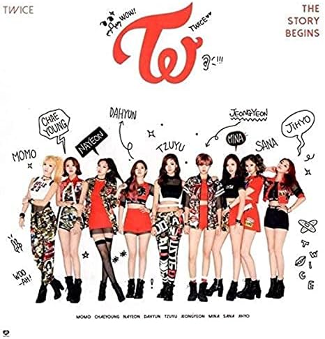Двапати 1 -ви мини албум Приказната започнува со 2 kpop Idol маски + 2 дополнителни фото -картички