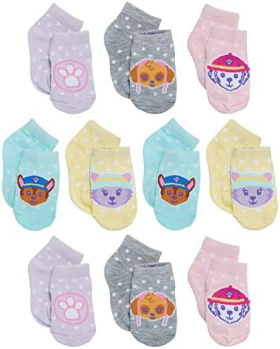 Чорапи за девојчиња Никелодеон - Патрола за патрола/дете/дете на дете на глуждот