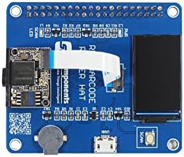 SB компоненти Баркод капа за Raspberry PI 1D/2D CODES Reader Barcode Barcode Scanner Hat за Raspberry Pi 4b/3b+/3b/2b/b+/a и нула
