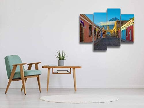 Антигва Сити на изгрејсонце платно wallидна уметност виси слики модерни уметнички дела Апстрактни слики отпечатоци за домашна