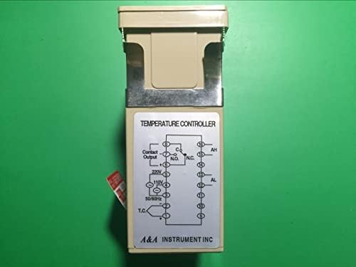 Контролер на температура на температурата A & A LC -48FA со аларм LC48FA девијација Контролер на температура со контролор на