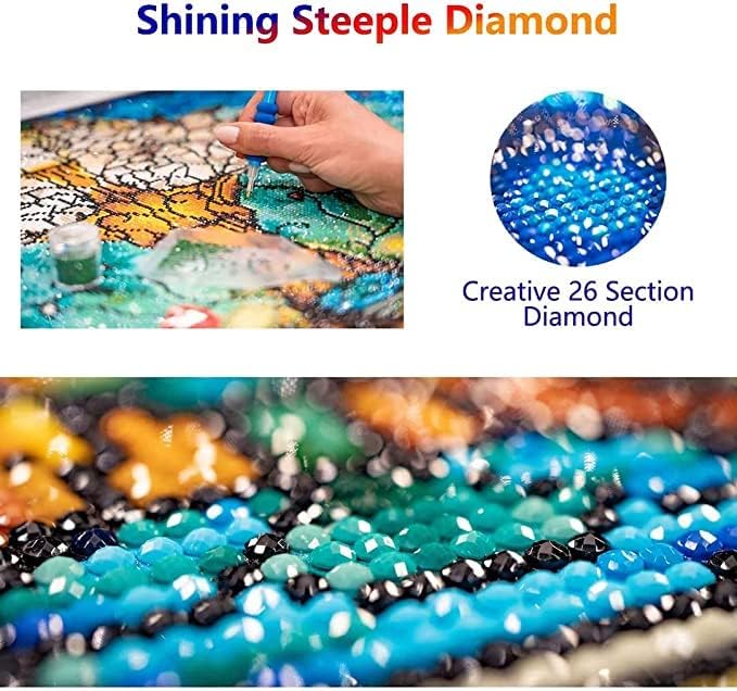 Комплети за сликање на дијаманти за дијаманти за возрасни, 5Д целосна вежба дијамантска уметност цвет жена тркалезни дијаманти точки