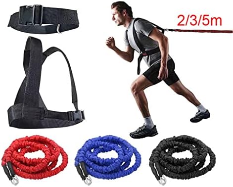 ZJHYXYH 2/3/5M фитнес опрема со двојна отпорност Обука за влечење на јажето за јаже