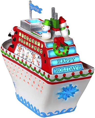 Орнамент за чување на белег 2020 година, Божиќен крстарен брод Брод Брод Брод Брод, мјузикл со светлина