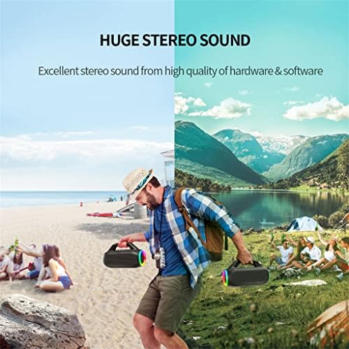 Звучници XDCHLK 60W 5.0 Гласно со бас до технологија IPX7 Водоотпорен звучник на отворено