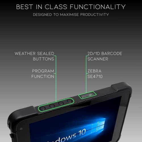 2023 Внатрешен/Надворешен таблет за Windows 10 Pro со интегриран скенер за баркод 2D/1D/QR, екран на допир, WiFi, GPS, камера,