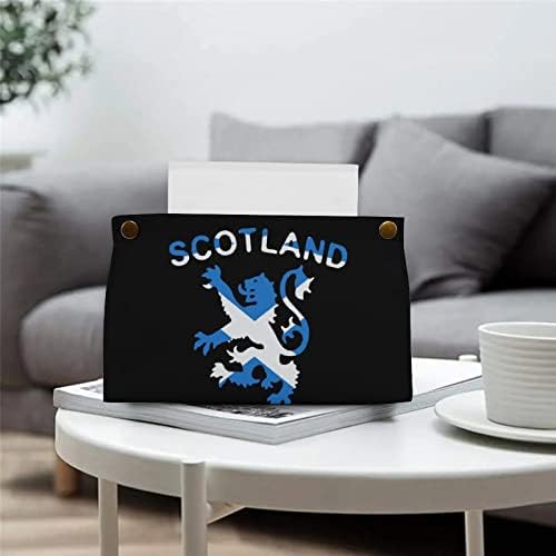 Лав Неконтролираното Шкотска Шкотски Ткиво Кутија Држач Покритие Организатор Хартија Диспензерот Торба За Салфетка Хартија За Лице