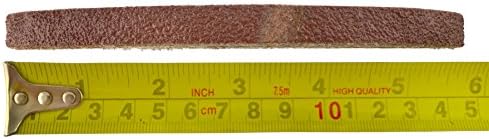 Датотека за напојување на прсти на појас, абразивни ремени за пескарење 330мм x 10mm 60 решетки 100pk