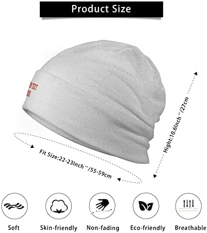Обичен череп капа, персонализирани гравчиња, додадете свои текстуални фото лого -череп капа за скијачки капачиња зимска топла капа за мажи