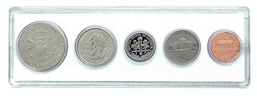 2000-5 Година На Раѓање На Монети Поставена Во Американски Носител На Знаме Нециркулирана