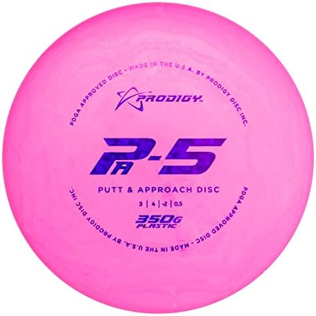 Prodigy Disc 350g PA-5 | Неправилен дискови за голф на дискови | Одлично за промет и снимки на флип -флип | 170-177G | Цврста и издржлива