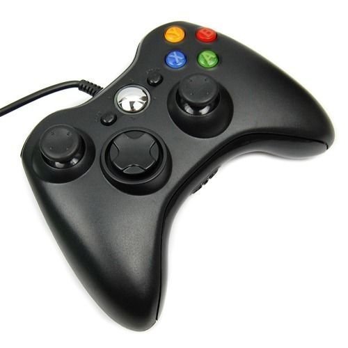 KindVee ® Нов ЖИЧЕН USB Gamepad Сензор За Движење Контролер За Xbox 360 &засилувач; Компјутер Мајкрософт Виндоус Боја Црна