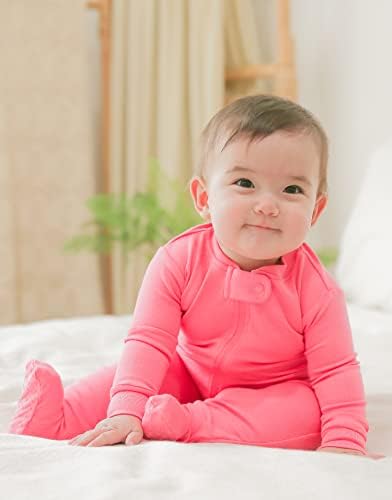 ВАЕНАИТ Бебе Прееми Доенчиња Момчиња Девојчиња Пижами Пижами Нога Спиење И Играјте Премиум Модални Пижами Достапни новороденче-2Т